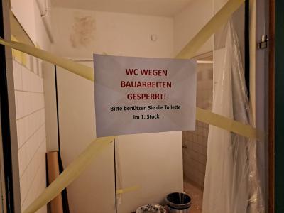 Renovierung Toilette